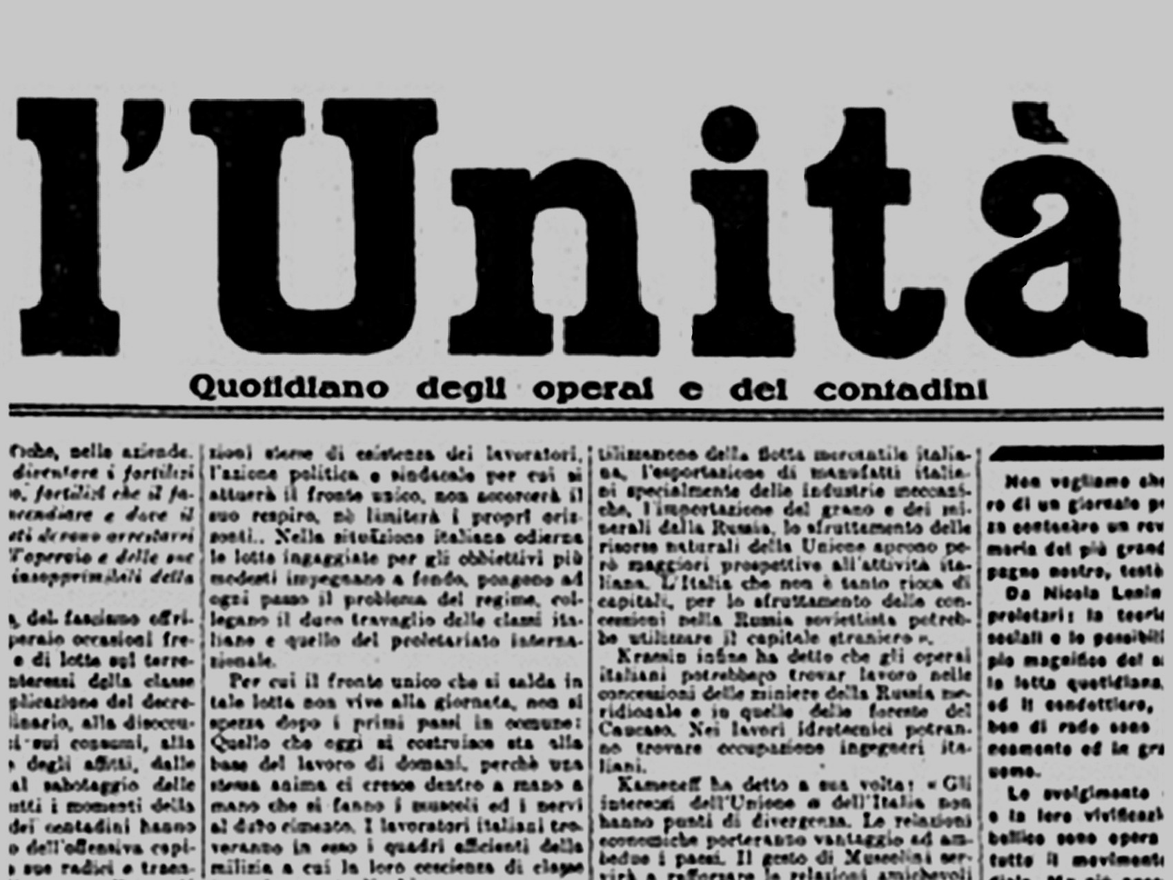 L’Unità